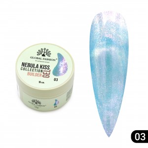 Гель Nebula Kiss Builder Gel, HEMA/TPO free 15мл, №03